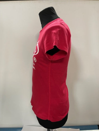 Superdry Red Cotton Top Size 12