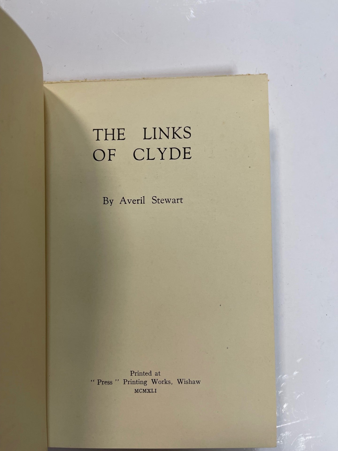 The Links Of The Clyde By Averil Stewart