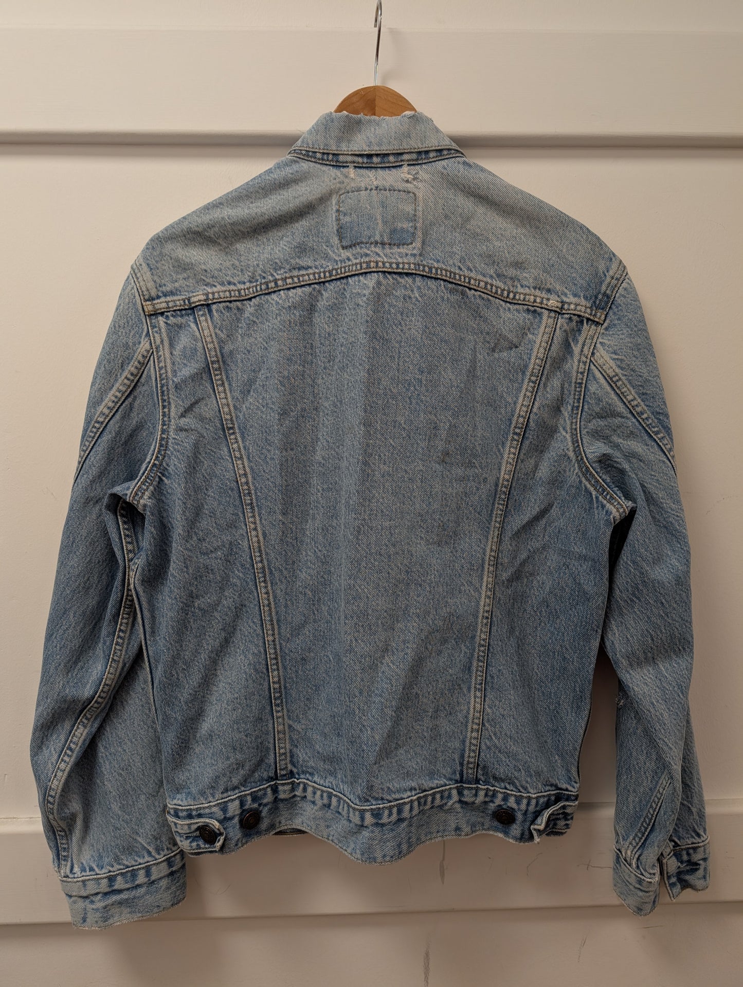 Levi's Blue Denim Trucker Jacket Size M