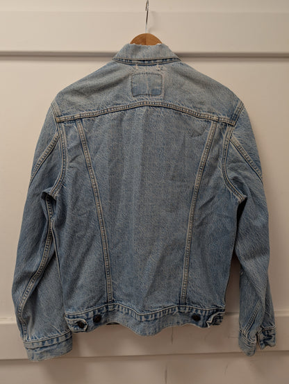 Levi's Blue Denim Trucker Jacket Size M