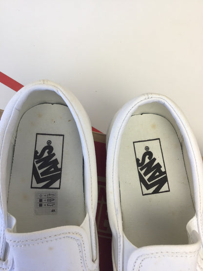 Vans Classic Slip-On True White Size 4.5