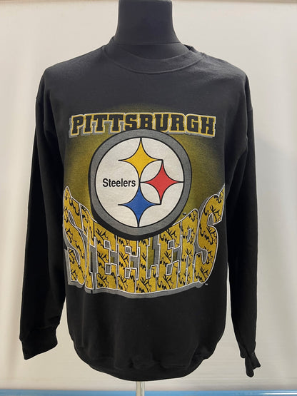 Vintage Team Rated Pittsburgh Steelers Jumper Large