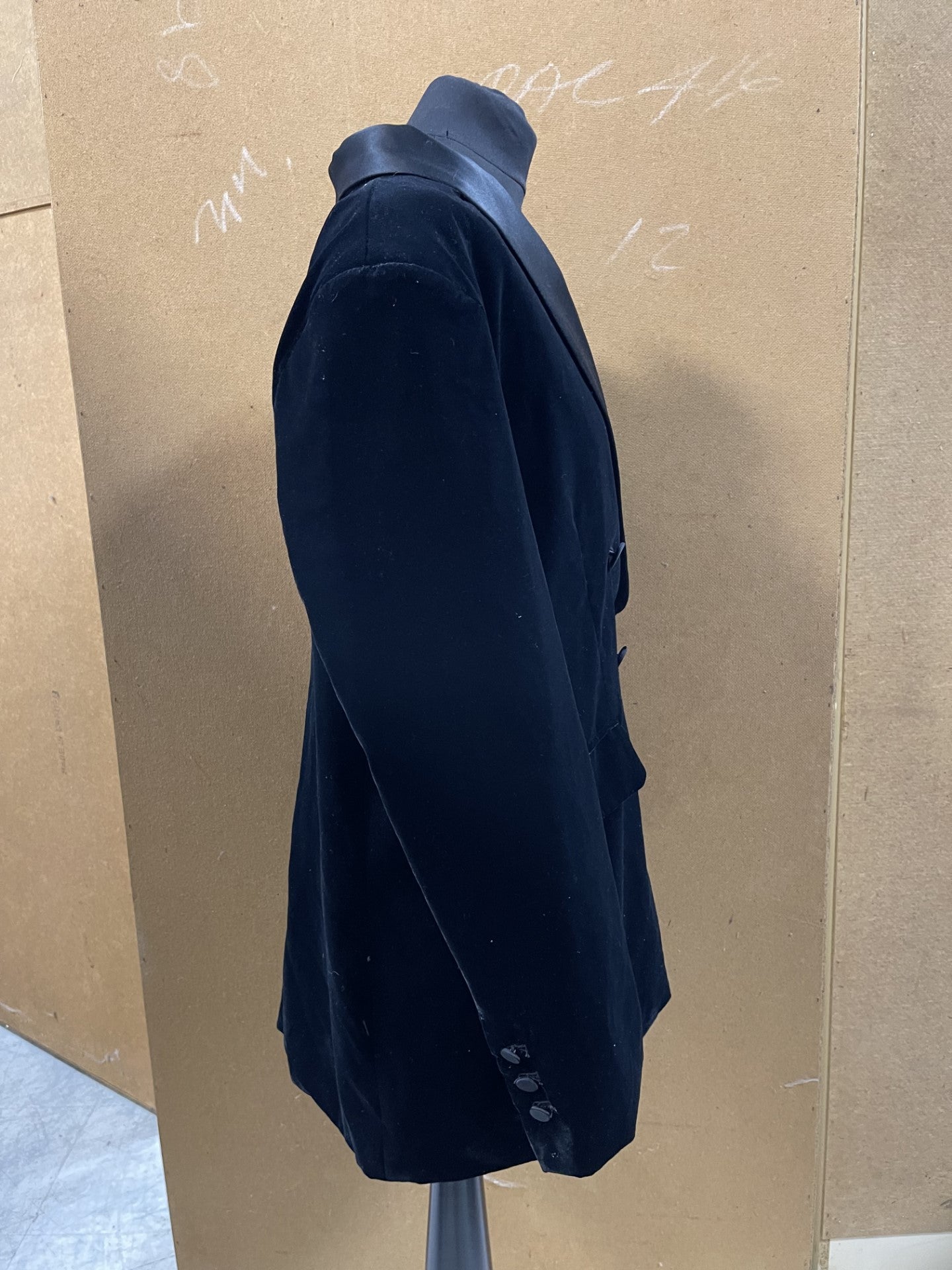 Zara Black Polyester Suede Jacket XL