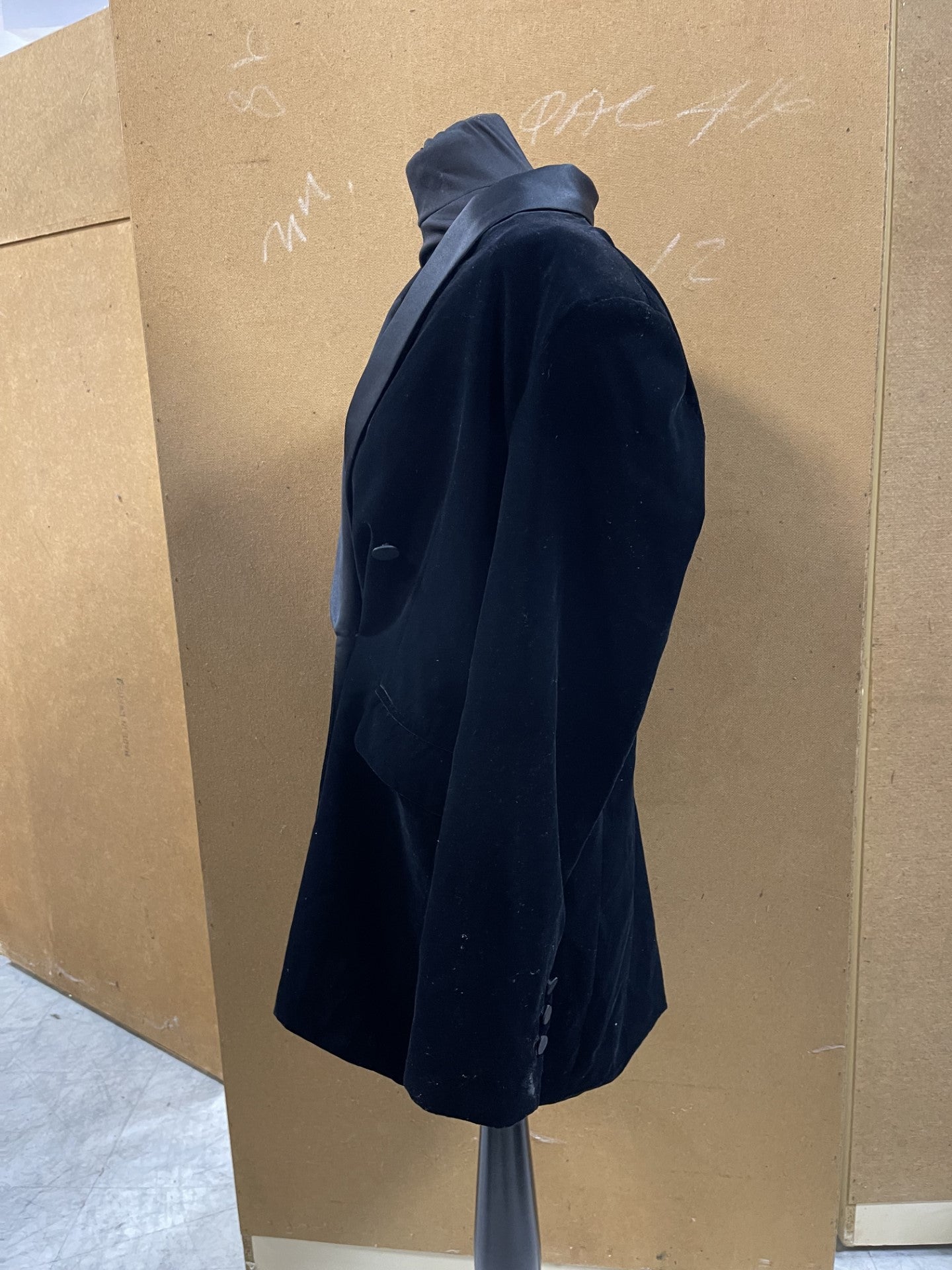 Zara Black Polyester Suede Jacket XL