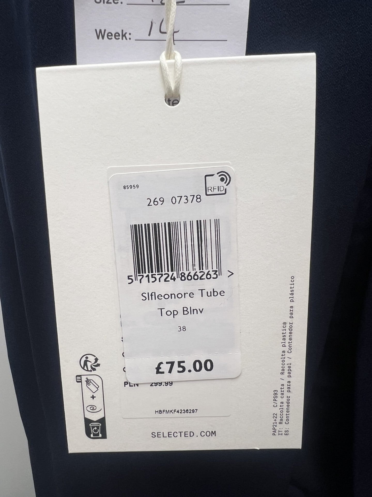 Selected Navy Blue Trouser Set Size 10 BNWT