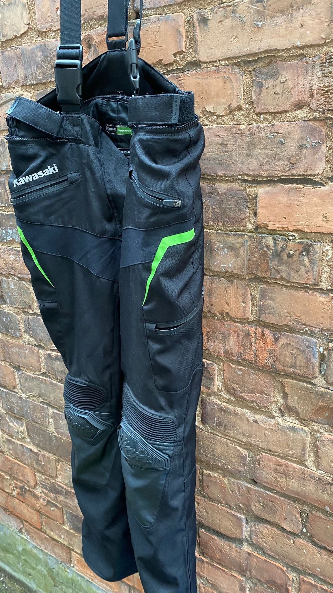 Kawasaki Biker Jacket and Trousers Large