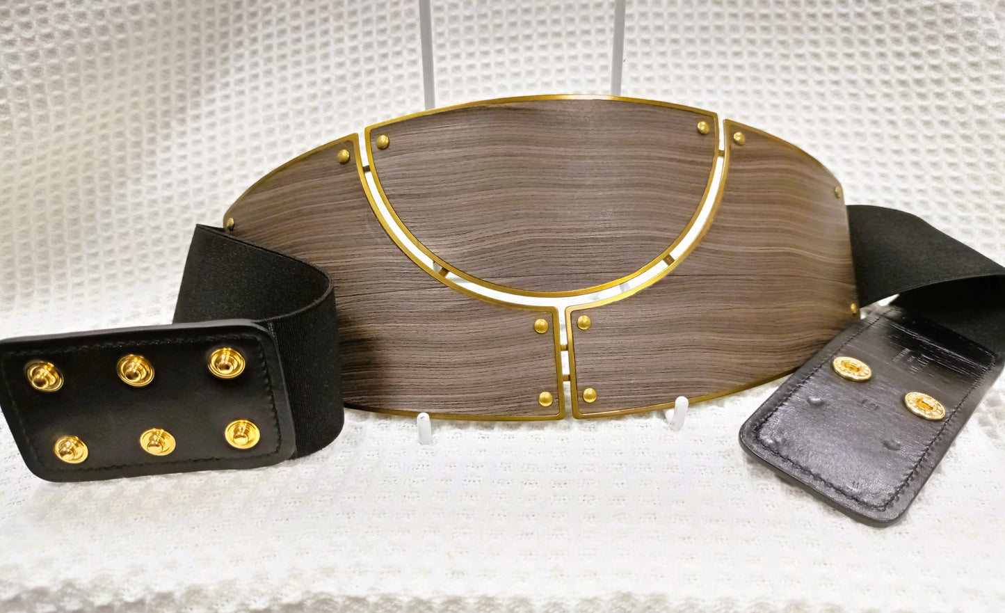 Lanvin Metal Leather Belt