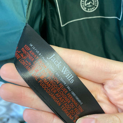 Jack Wills Down Filled  Padded Jacket Size 12