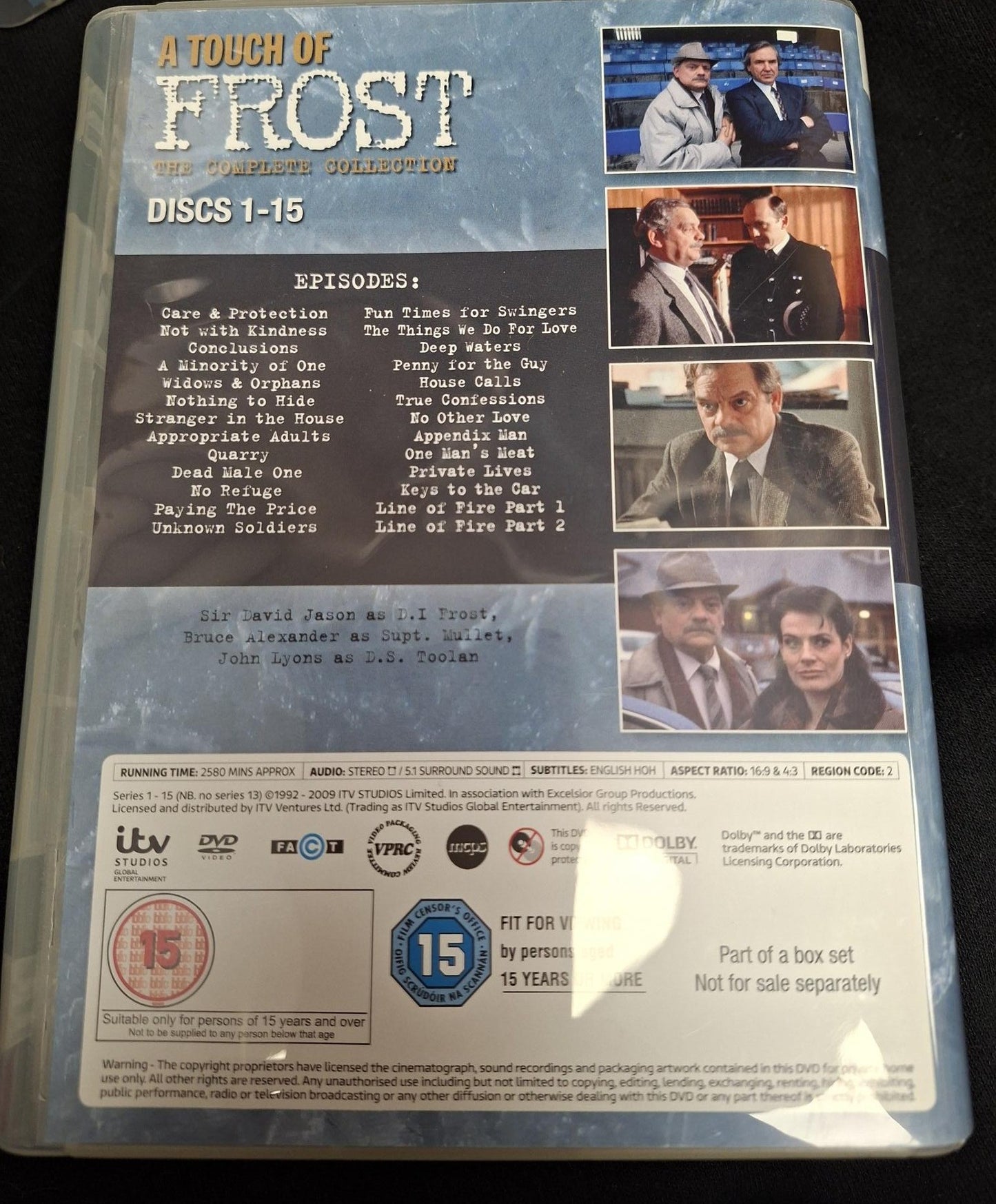 A Touch of Frost Complete Collection Series 1-15