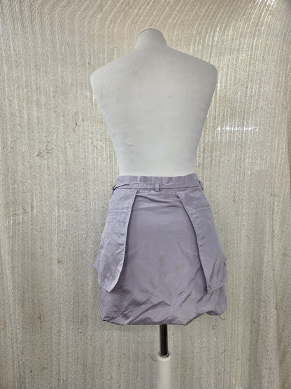 Valentino Lavender Pure Silk Skirt Size UK 10
