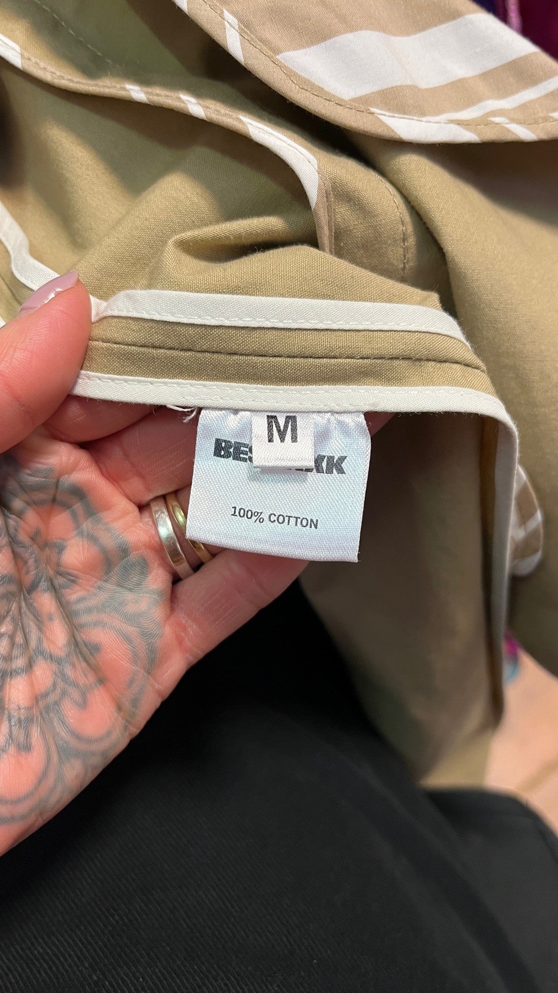 BESFXXK Trench Coat Size M