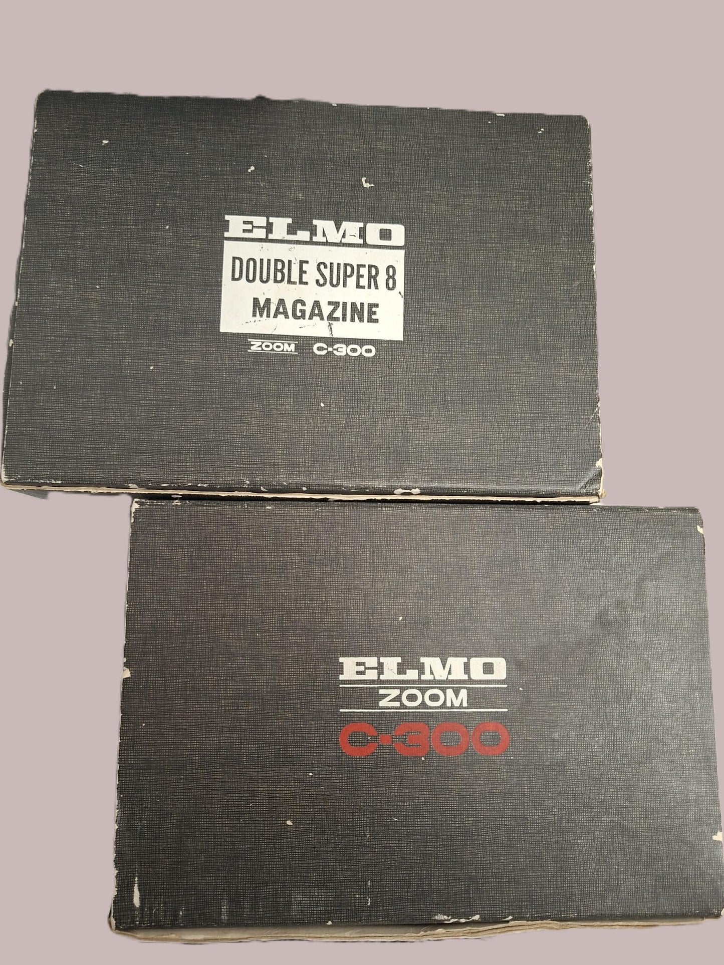 ELMO ZOOM C-300 camera and Double Super 8 Magazine