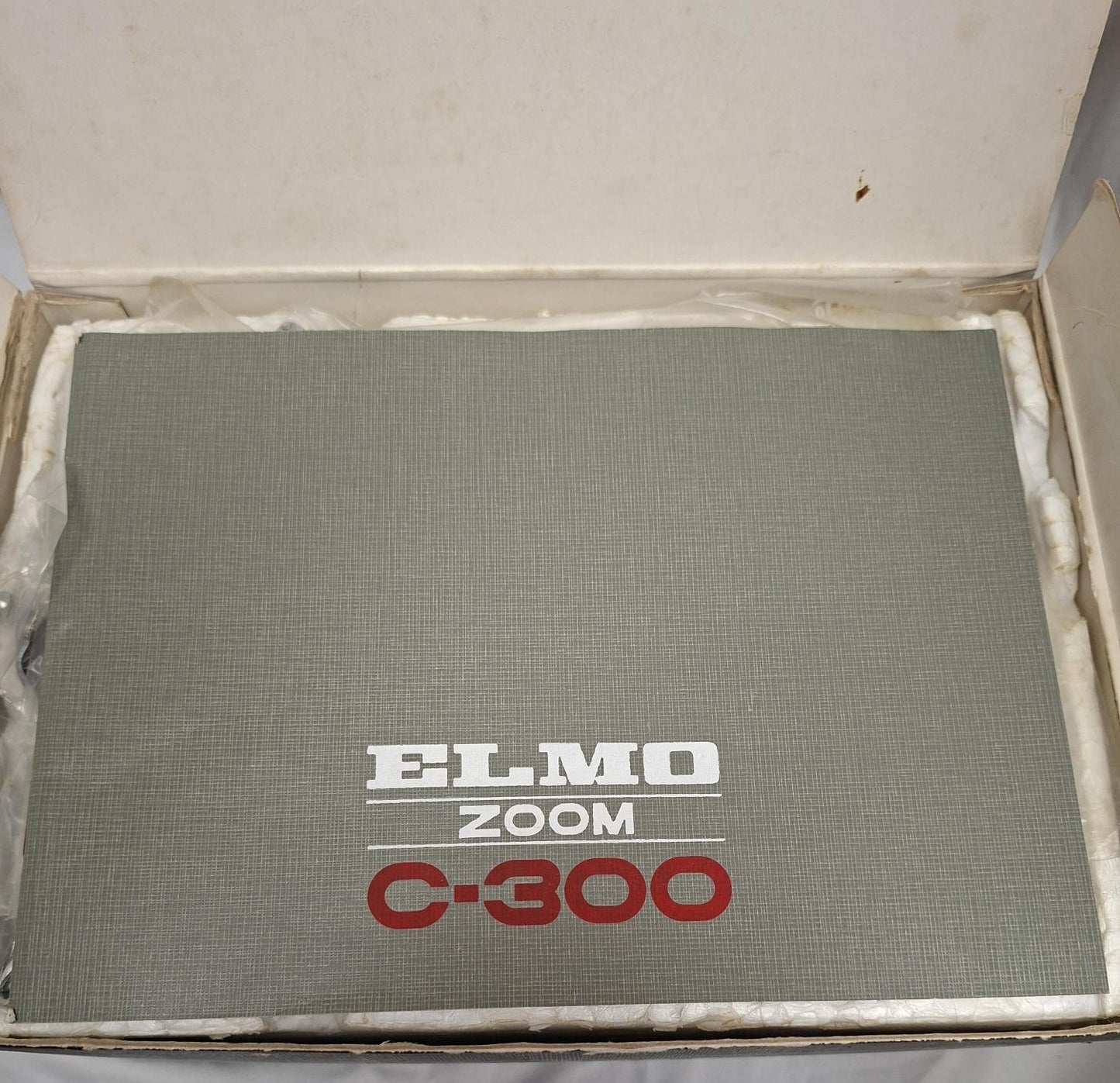 ELMO ZOOM C-300 camera and Double Super 8 Magazine