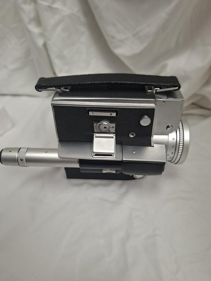 ELMO ZOOM C-300 camera and Double Super 8 Magazine