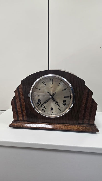 Early 20th Century Vintage Royal Enfield Mantle Clock(No key)