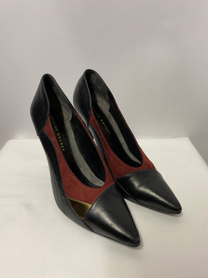 Roland Mouret Suede and Leather pointed Heels 4 1/2