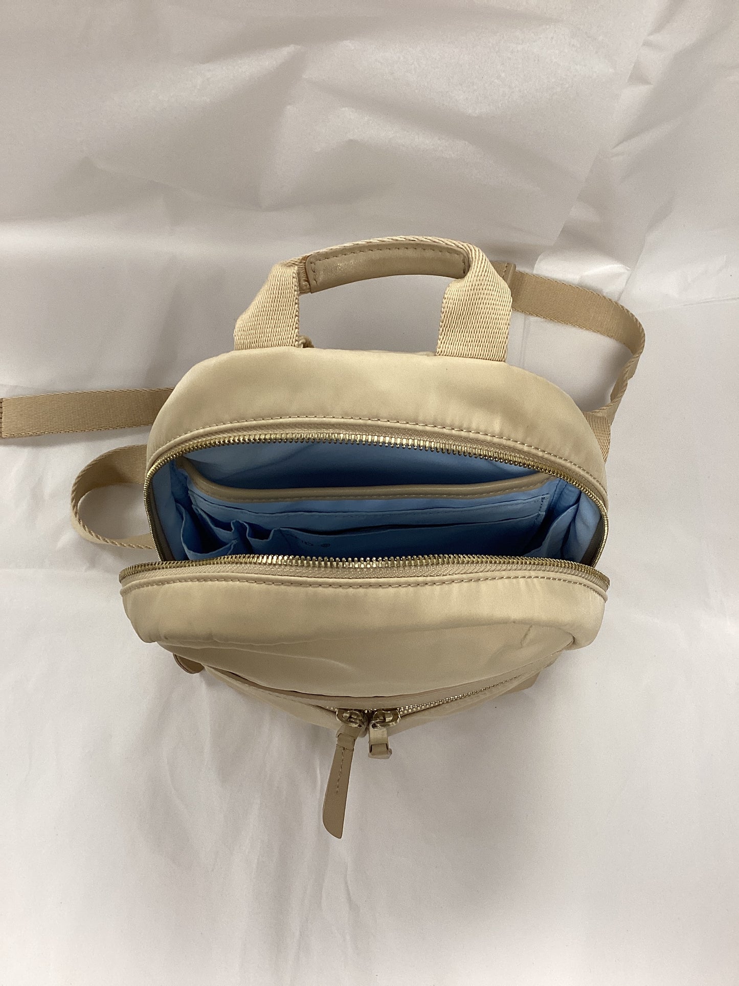 Knomo London Beauchamp 8” Backpack in Beige