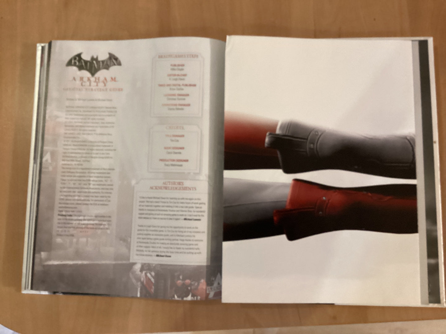 Batman Arkham City Collectors Edition Strategy Guide book