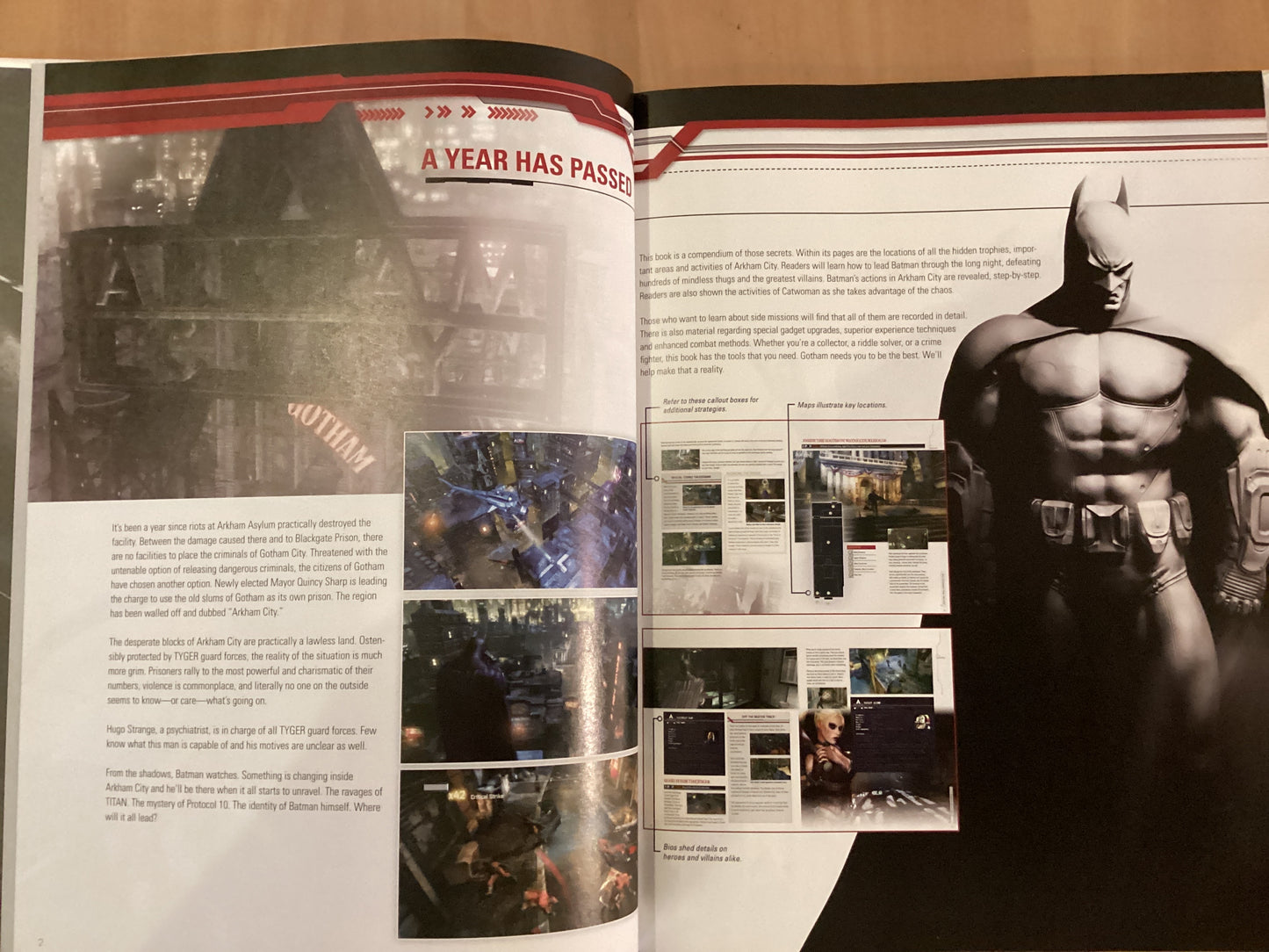Batman Arkham City Collectors Edition Strategy Guide book