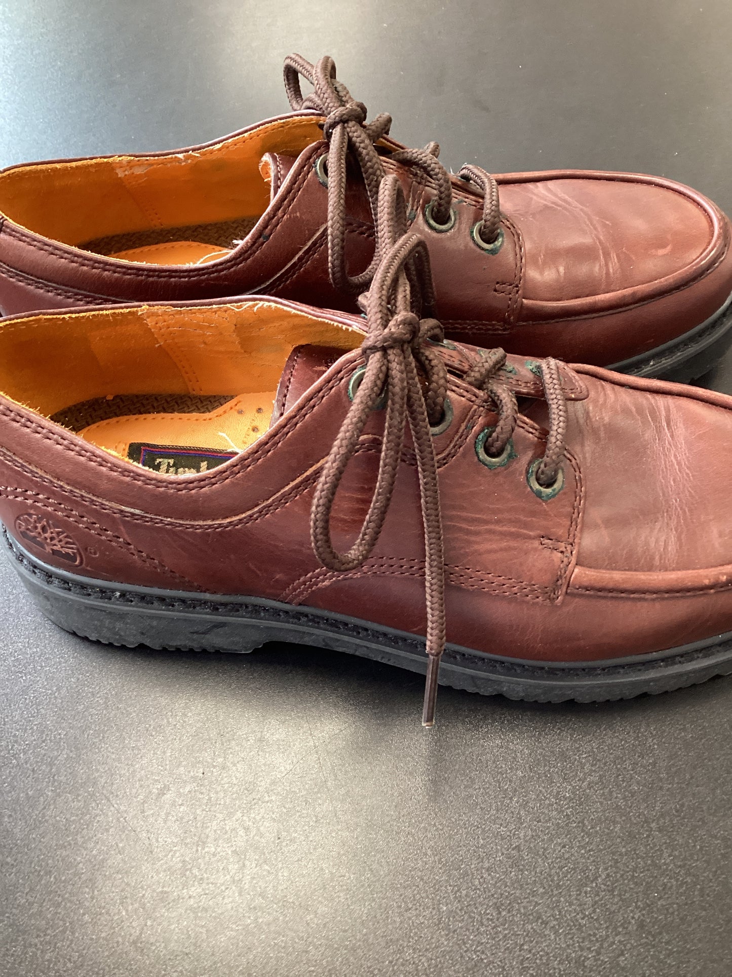 Timberland Burgundy Men’s Waterproof Shoes Size UK 7