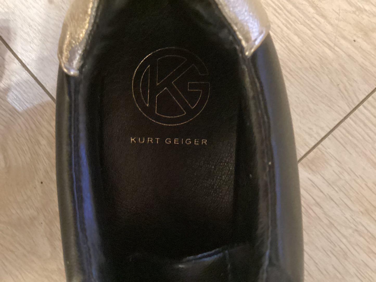 Ladies Kurt Geiger sneakers size 4 black