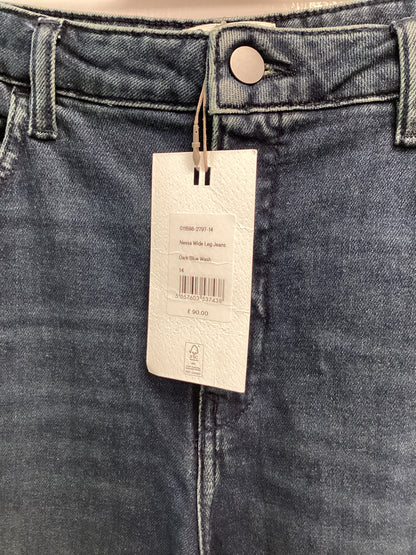 HUSH Ladies Nessa wide Leg jeans size 14