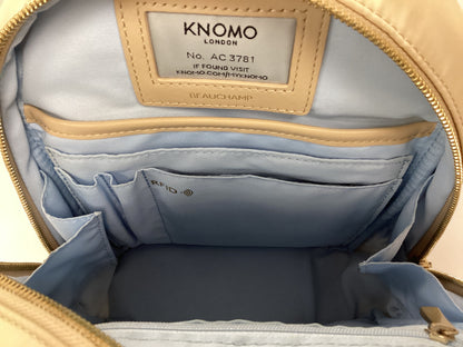 Knomo London Beauchamp 8” Backpack in Beige