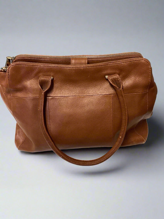 Hotter Brown Leather Handbag