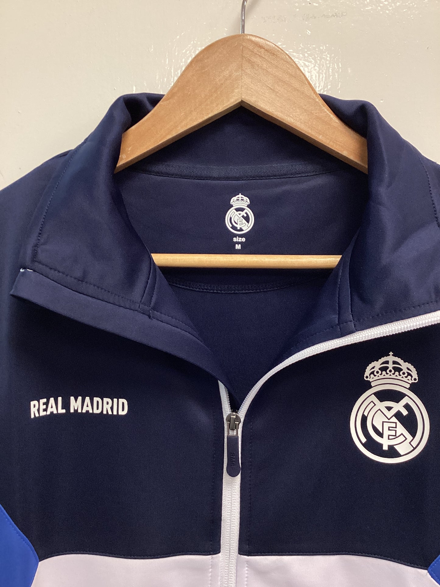 BNWT Real Madrid Tracksuit Jacket - Size Medium