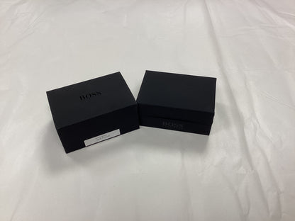 Hugo Boss Cufflinks - Brass and Enamel