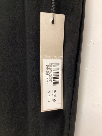 Roman Crop Trouser Black with Lace detail (Style: 18014208) Ladies Size UK18