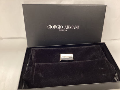 Giorgio Armani black clutch bag