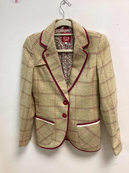 NESS Ladies classic Scottish Tweed dress Jacket size 10