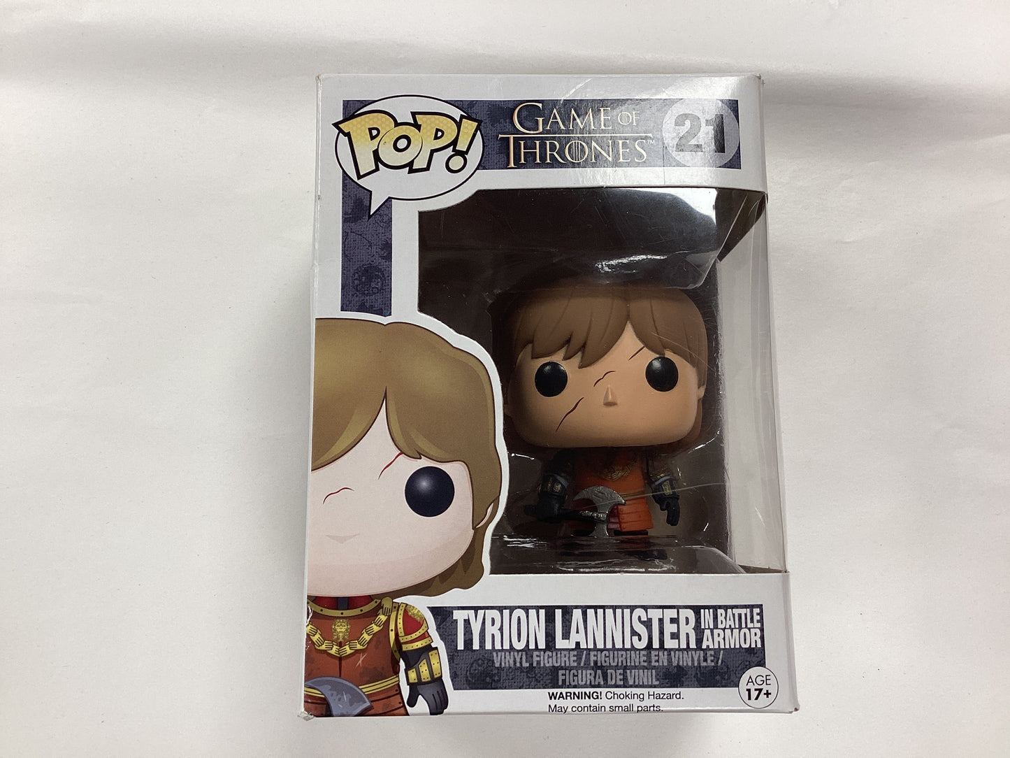 Set of 2 New Game of Thrones Funko Pops - Robb Stark (08) & Tyrion Lannister (21)