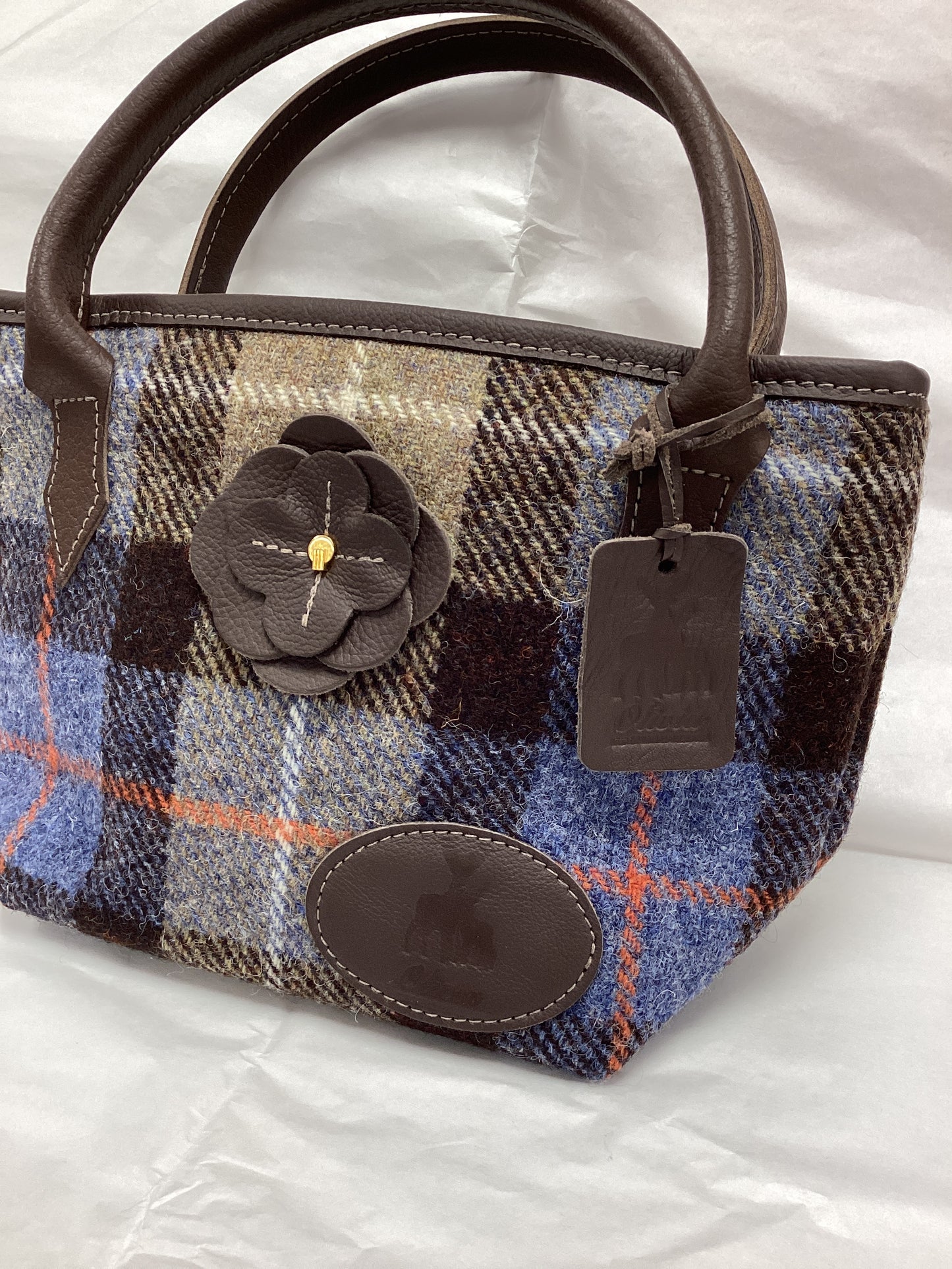 Olivia European Handbags - Harris Tweed Handbag