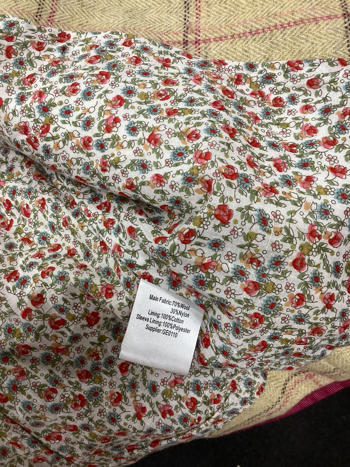 NESS Ladies classic Scottish Tweed dress Jacket size 10
