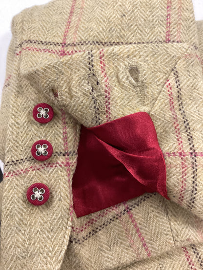 NESS Ladies classic Scottish Tweed dress Jacket size 10