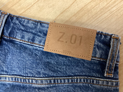 BNWT Zara Mom Jeans Mid-Blue, Size UK 10, 38cm/14inch Waist
