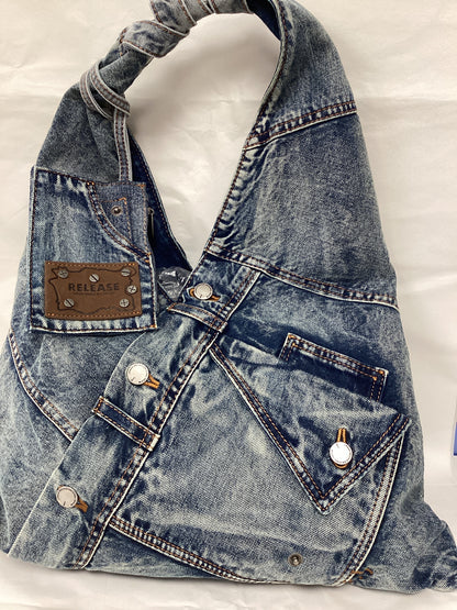 Brand New Urban Revivo Patchwork Denim Bag