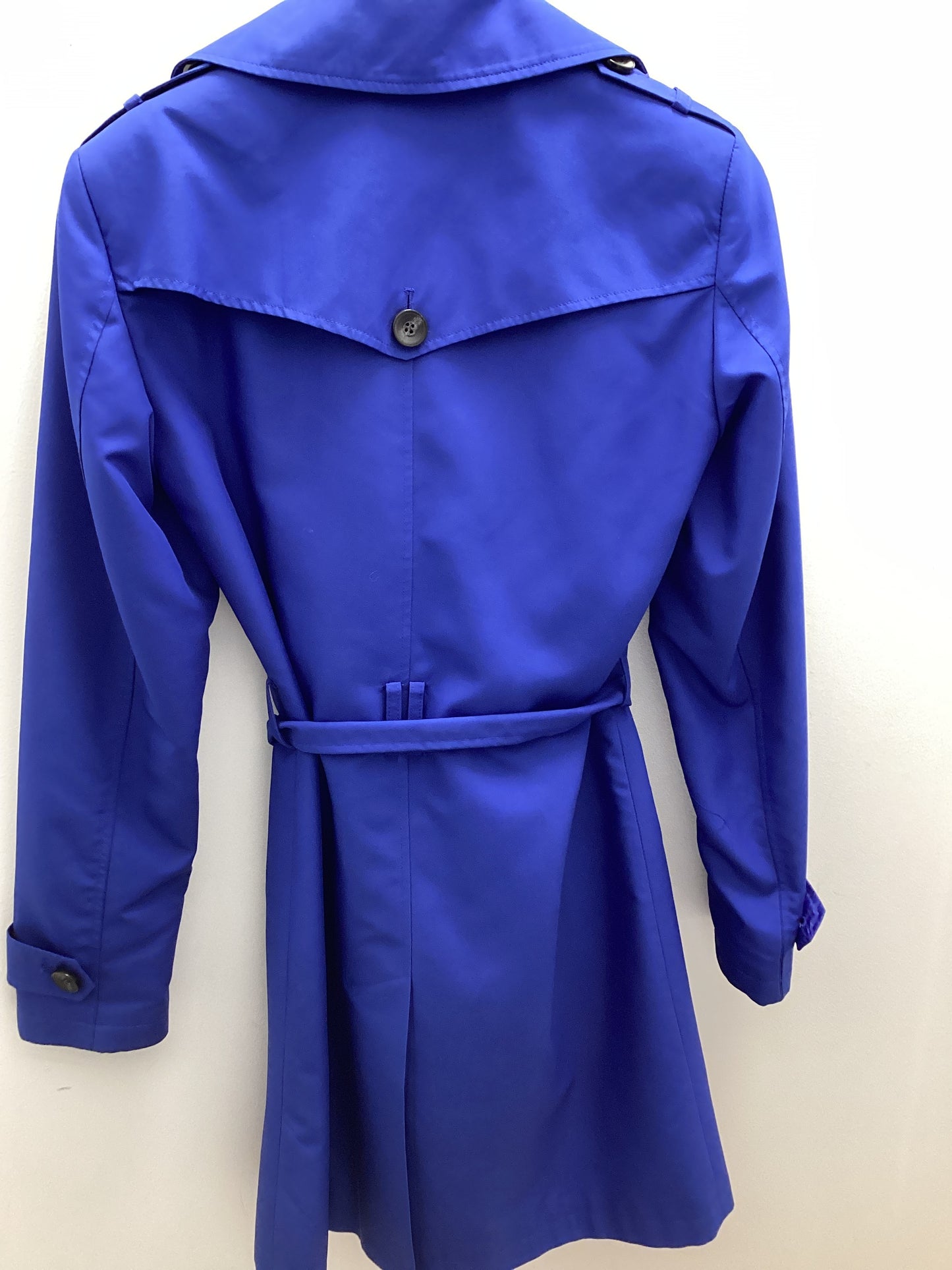 M&S Women’s Blue Coat Size UK 8