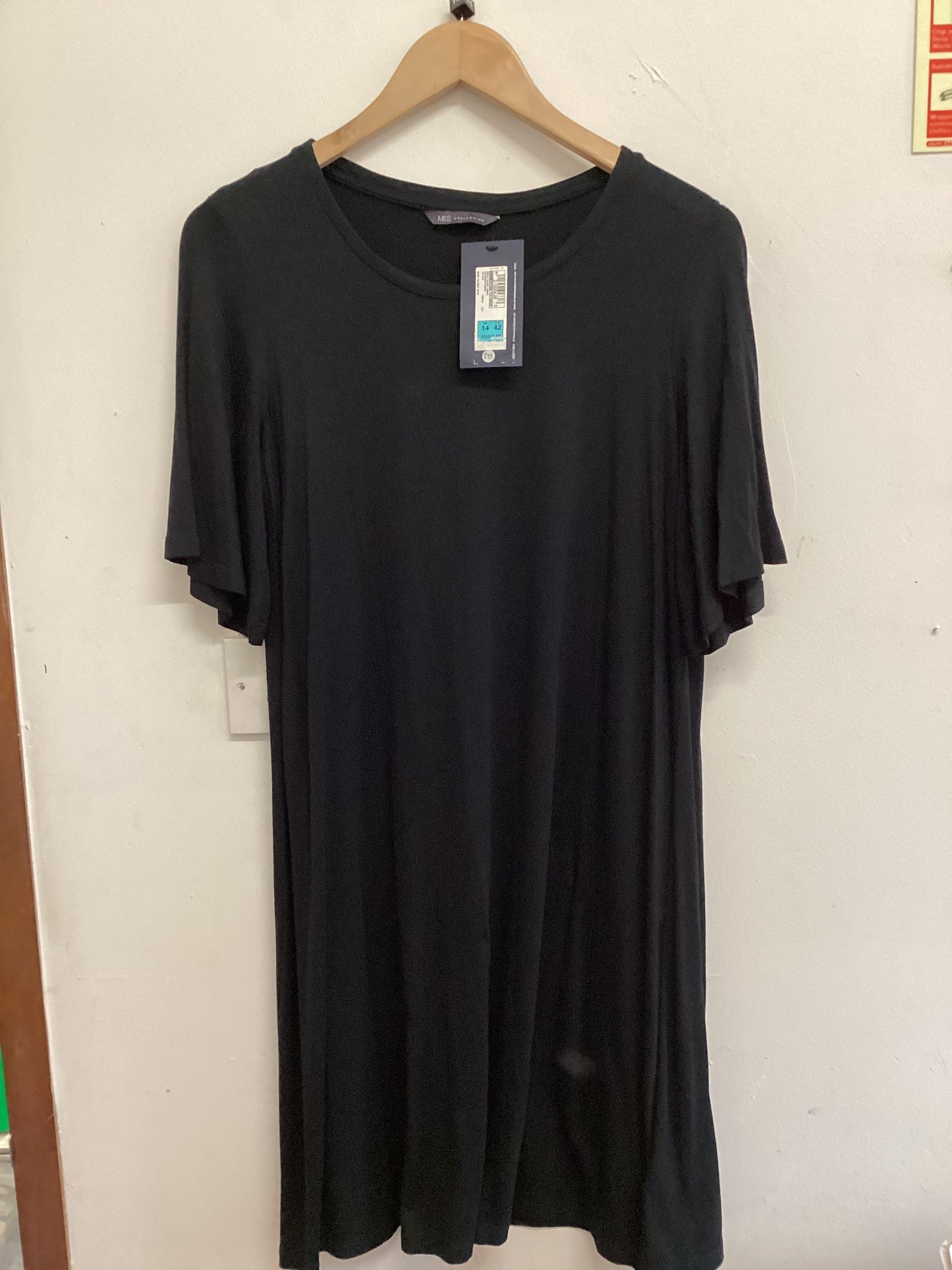 M&S Black Dress Size 14