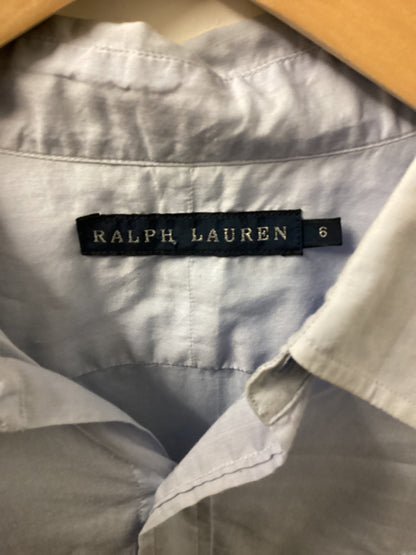 Ralph Lauren Women’s Blue Long Sleeve Blouse Size UK 6