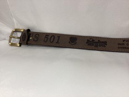 Levi’s 501 Celebration Belt to mark the 135th anniversary of 501