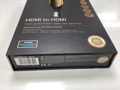 Sandstorm gold series HDMI to HDMI high-speed cable with Ethernet -New boxed (Copy)