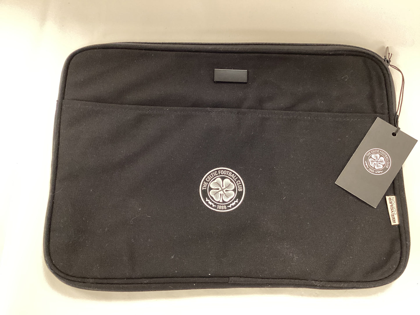 Celtic Hospitality Gifts from Celtic FC vs Livingston FC Match 11/02/2026. 2x Programmes, 2x Suit Carriers, 1x Laptop Bag, 1x Menu