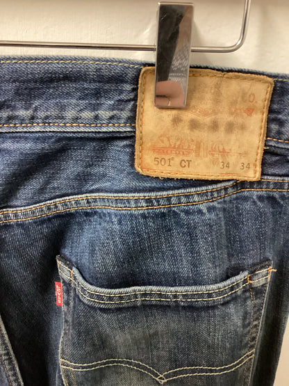 Levi’s Navy Denim Jeans Waist 34 Length 34