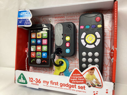 My First Gadget Set age 12-36months, includes 3 languages