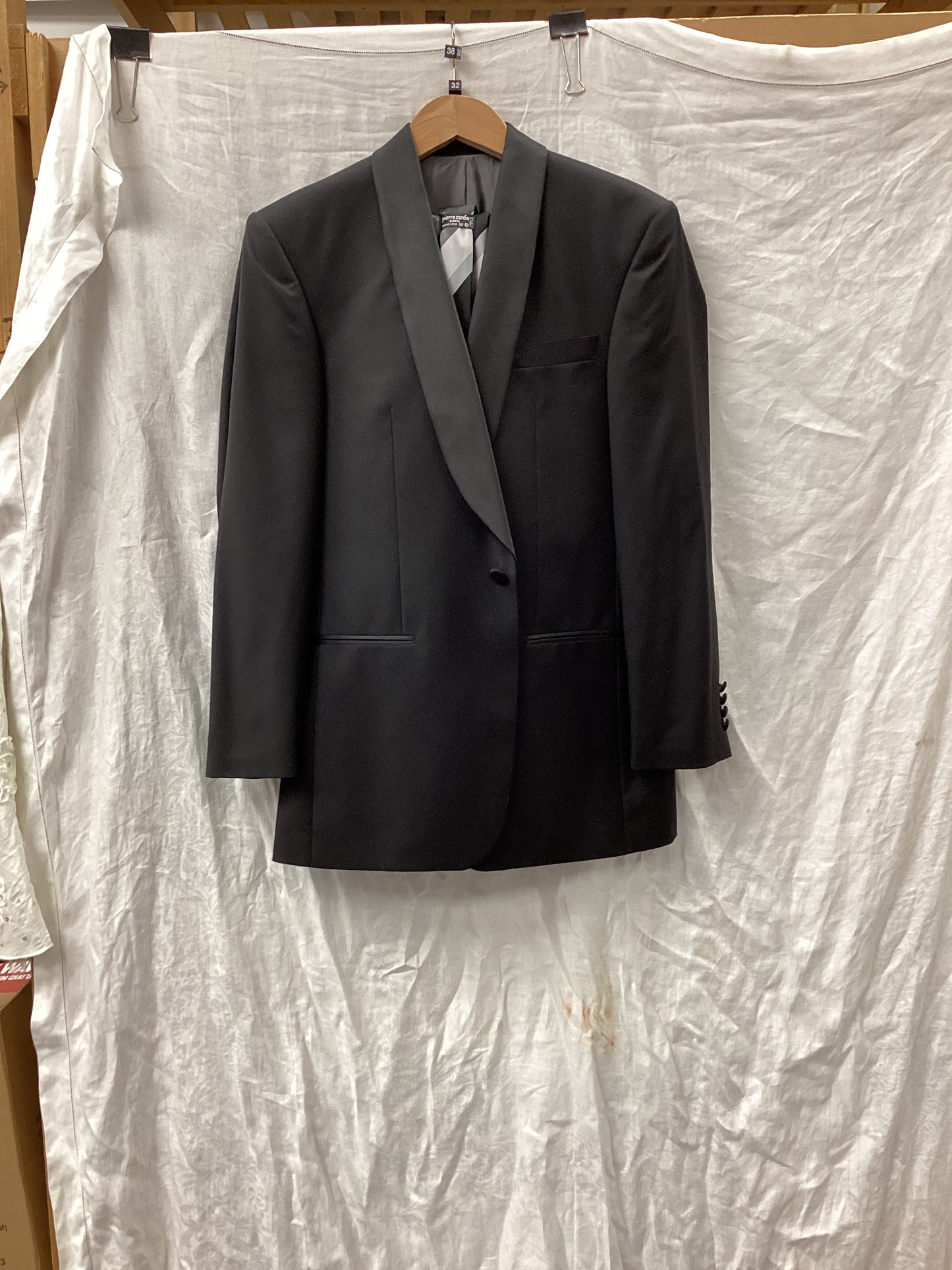 Pierre Cardin , black, suit, 32/38