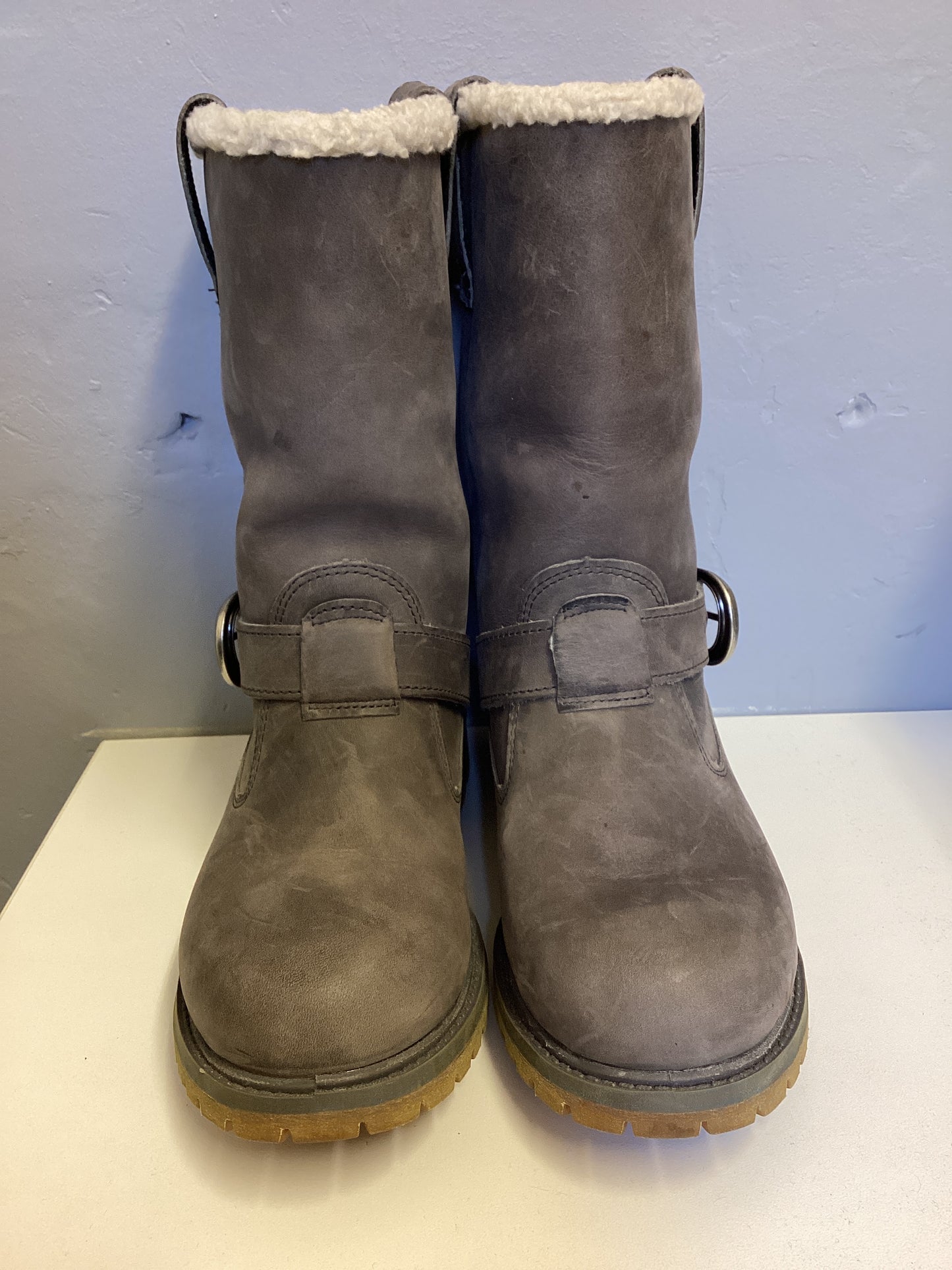 Timberland Waterproof Grey Boots Size UK 4