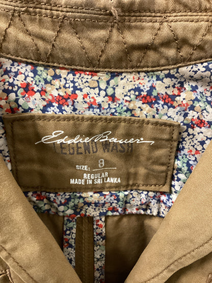 Eddie Bauer Gold Women’s Cotton Jacket Size UK 8